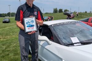 Bob Sagon-King wins the Canal Days Best in Class for his C6